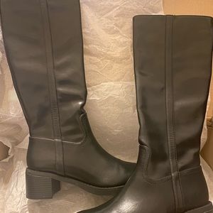 LOFT Knee High Mid Heel Boot-Missy